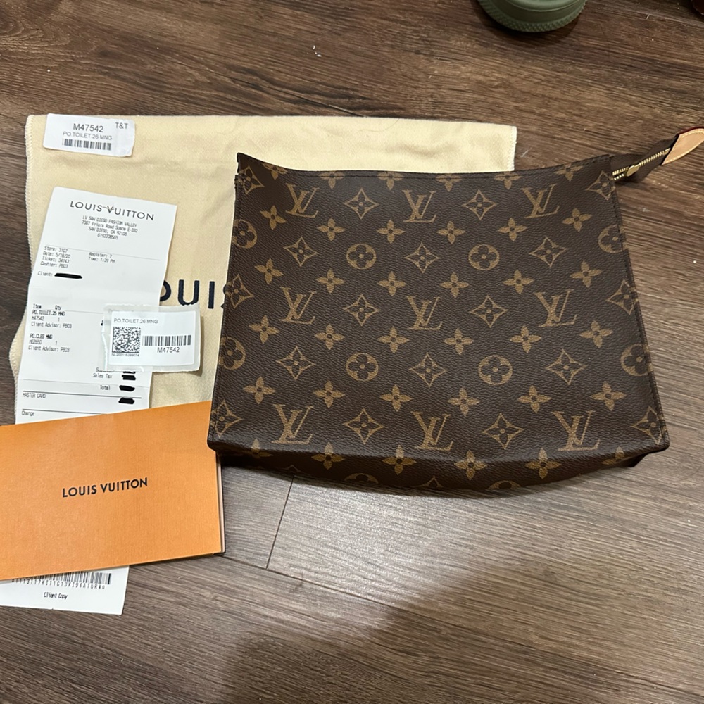 🎈SOLD🎈NWT Louis Vuitton Toiletry 26 monogram